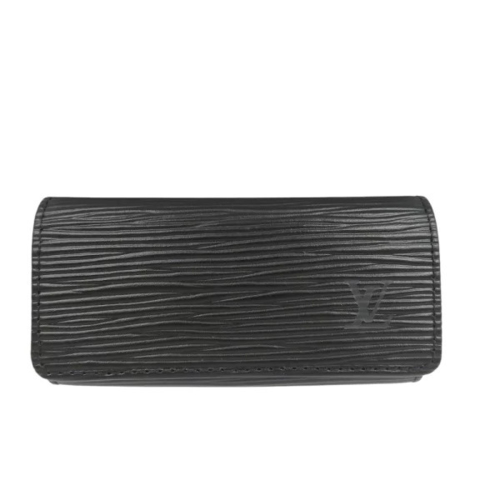 Louis Vuitton Epi Multicles leather black key case